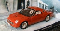 Diorama Ford Thunderbird James Bond 007 Die Another Day 1/43 Universal Hobbies