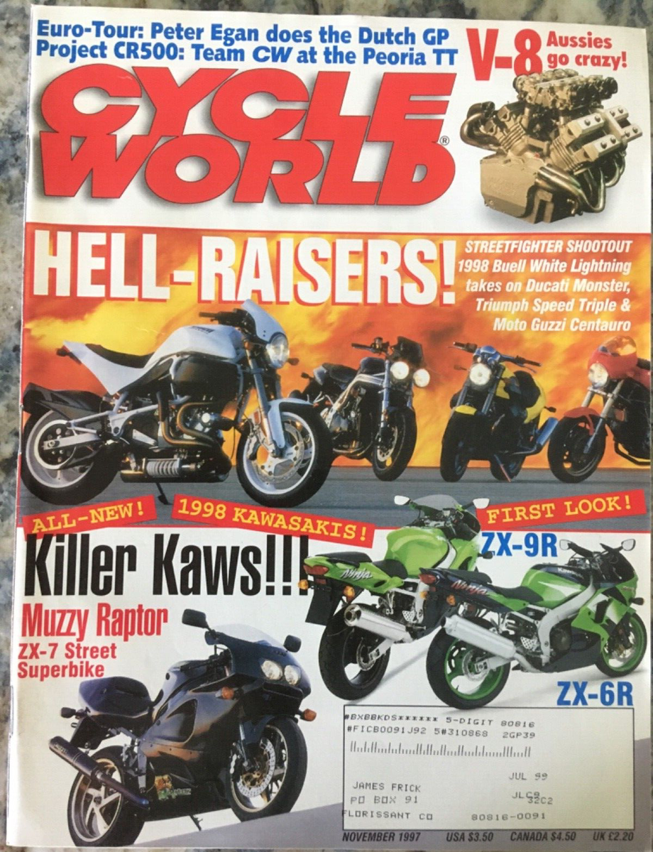 Cycle World November 1997 | eBay