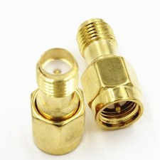 1pc SMA Female Jack to SMA Male Plug RF Adapter Connector Quick USA Shipping