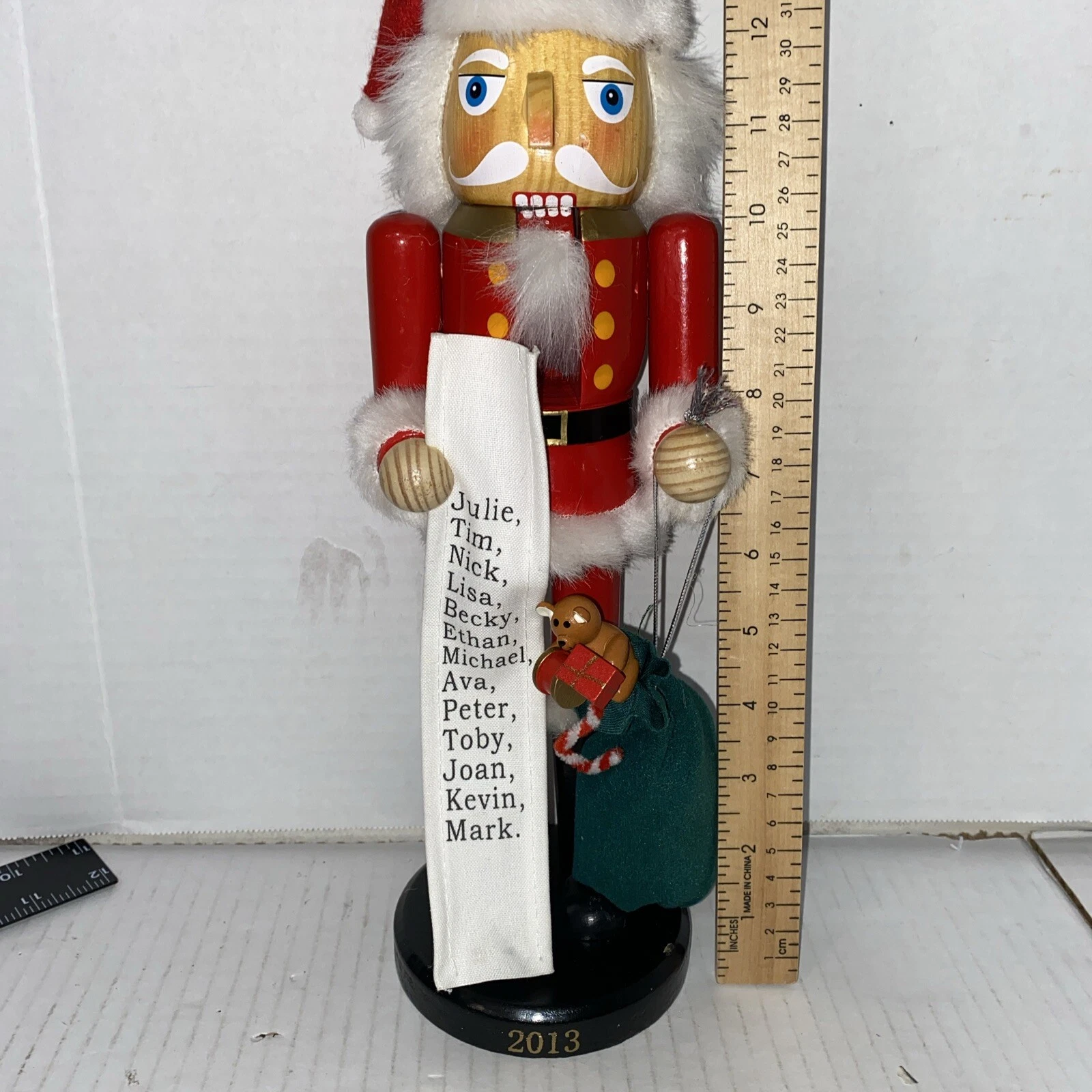 Essentialhomes: Santa Nutcracker 2013 14" tall New