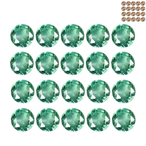 0.23Ct VVS [20 Pcs Lot] Premium Round 1.3 MM Green To Red Alexandrite - Picture 1 of 5