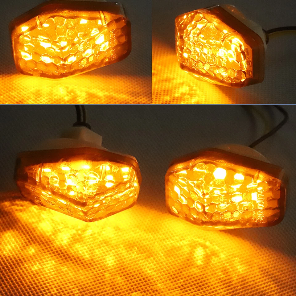 Luz LED intermitente para motocicleta Suzuki GSXR1000 GSXR600 GSXR750 Bandit 600 Foto 3 de 4