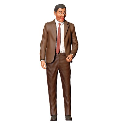 Mr Bean Resin 3d printed Diorama Figure Model Railroad Figure Collector Mini