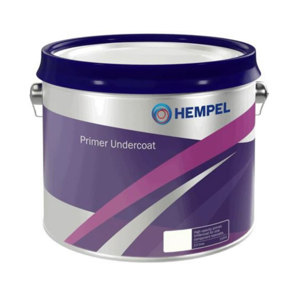Hempel Paints Boat Primer Undercoat 2.5 Litre - White (Boat / Marine / Yacht)