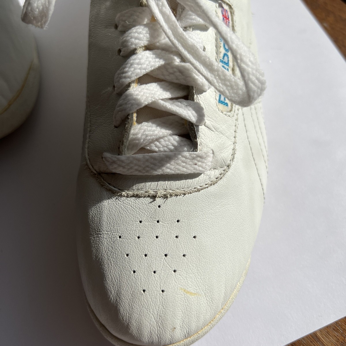 90's Reebok Classic Women's Sz 8.5 White Leather Freestyle 90's Reebok Classic Women's Sz 8.5 White Leather Freestyle