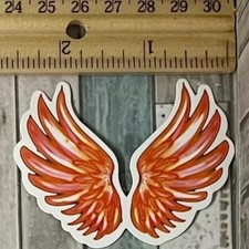 Angel Fairy Butterfly Wing Reusable Waterproof Sticker Decal