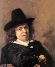 Oil painting frans hals - frans post young male figure hand paint on canvas art