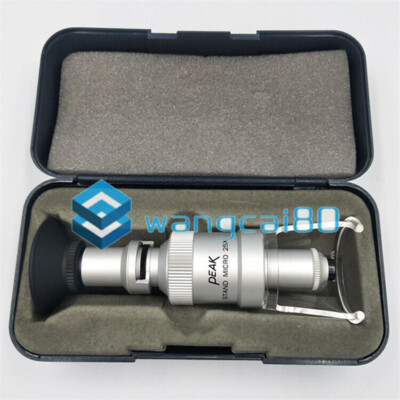 1PC 50x Microscope PEAK 2008-25X Magnifier Stand Micro Loupe With Standard Scale