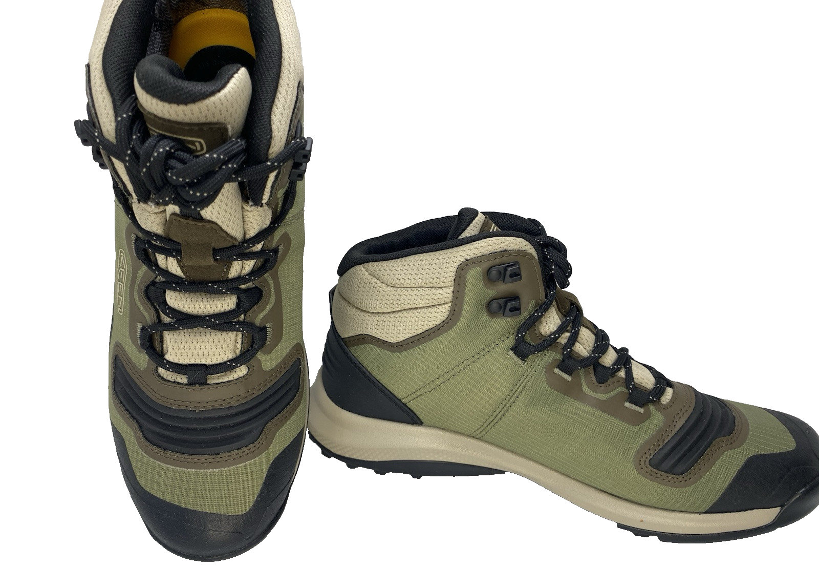 KEEN Tempo Flex Mid WP escursionismo trail running donna taglia 9 5 verde oliva 1025464