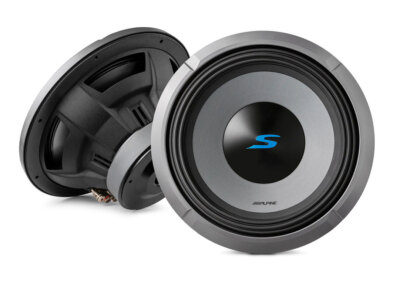 Alpine S2-W12D4 | S-Series 30 cm (12-Zoll) Subwoofer Bass Tiefton Teller Treiber