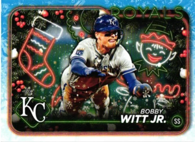2024 TOPPS HOLIDAY BOBBY WITT JR. BASEBALL CARD #H111 | eBay