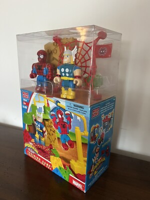 Mega Bloks #1904 Spider Man And Friends Trainingslager Retired Set 2006 NEU