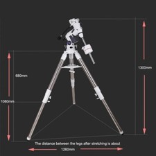Maxvision EXOS-2 EQ5 Equatorial mount base with 2 inch steel foot stand