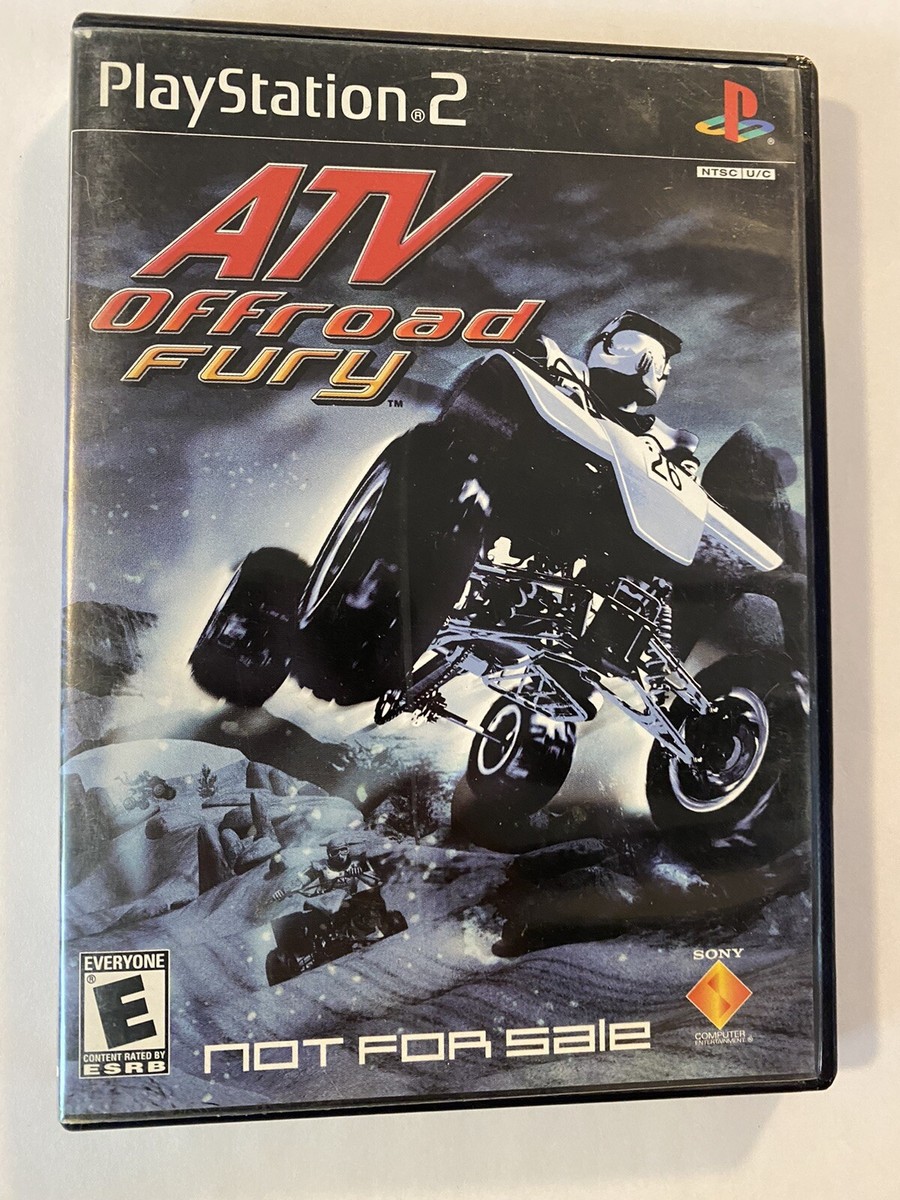 ATV Offroad Fury, Sony PlayStation 2, Not For Sale - Complete w