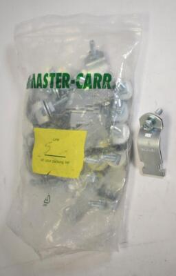 McMaster-Carr UNIV 1-1/2'' Conduit Strap Clamp w Bolts Galvanized Lot of 24