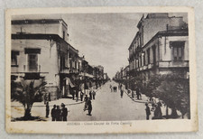 cartolina andria bari animata corso cavour viaggiata '900 formato piccolo