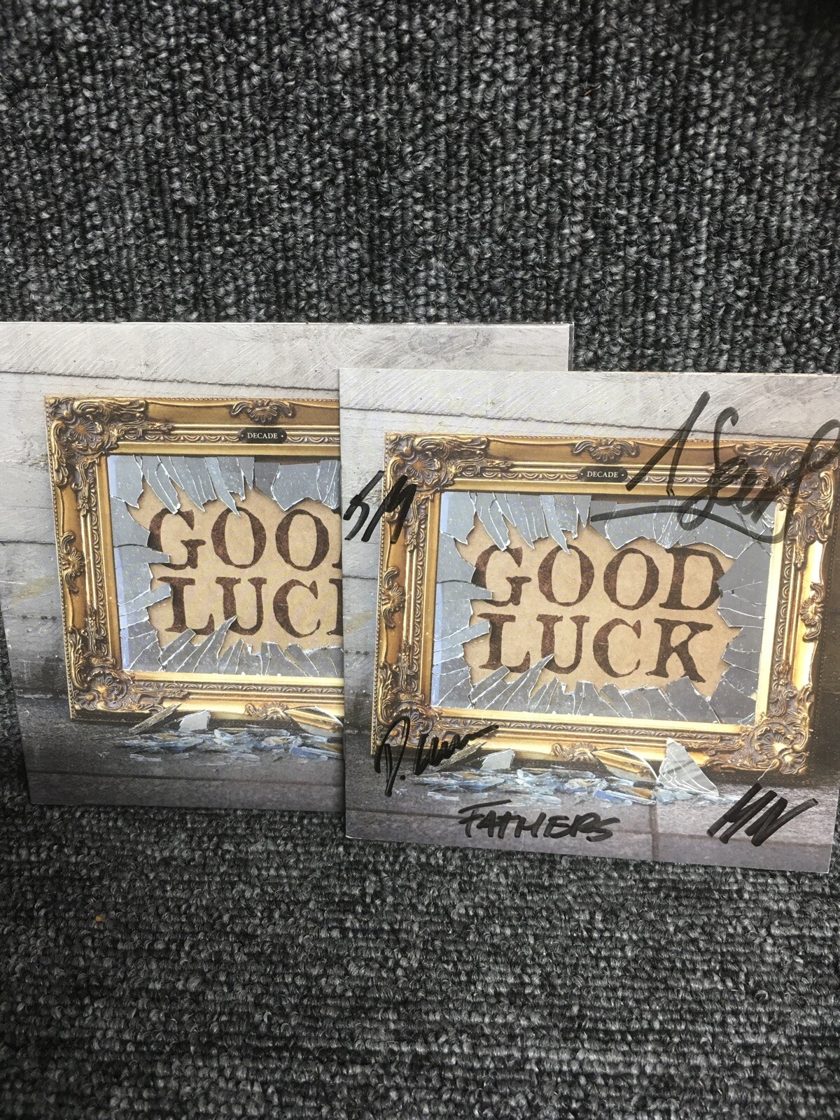 Decade - Good Luck (NEW CD) Hand SIGNED BOOKLET. Unsealed. New, Cd Album.