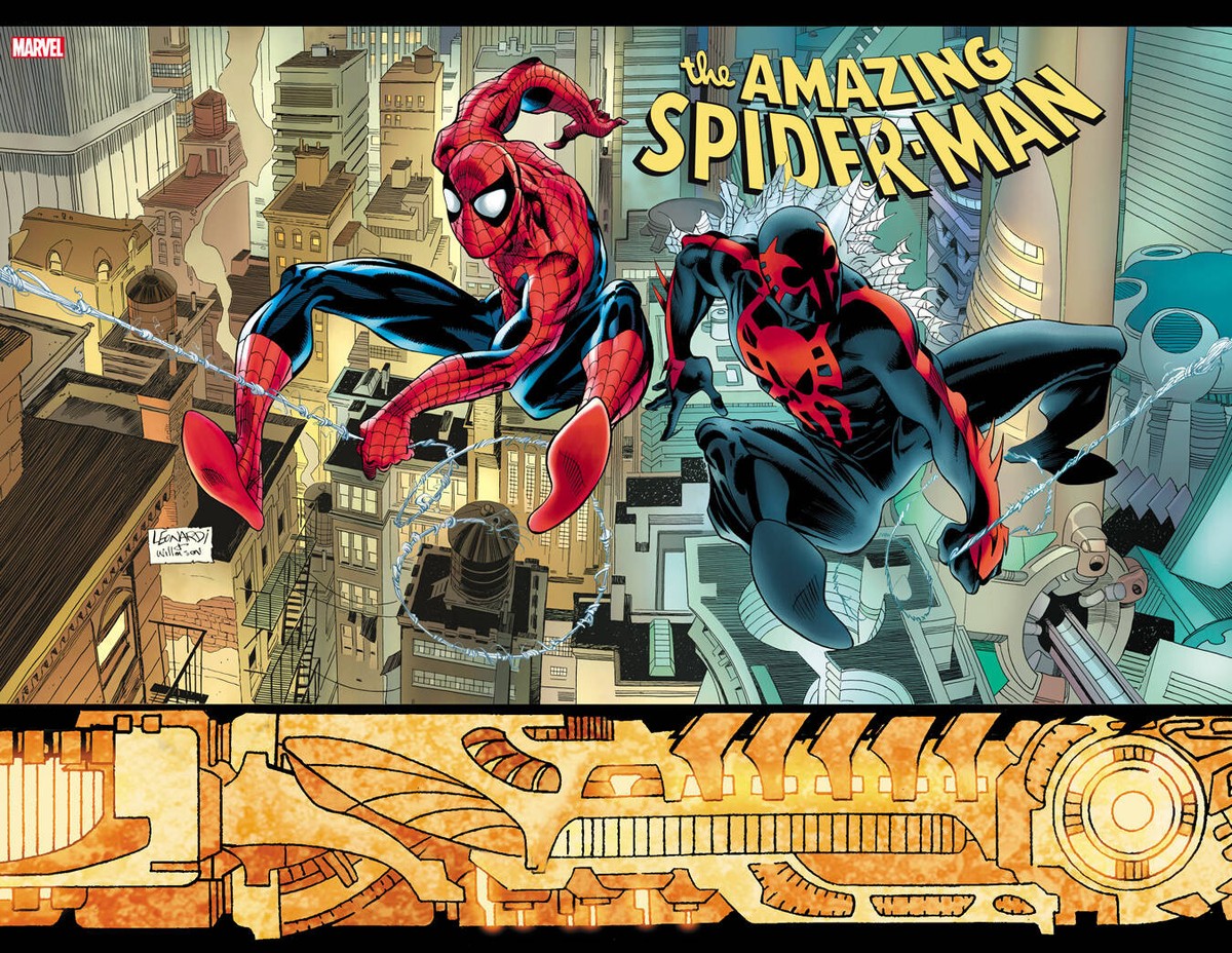 AMAZING SPIDERMAN 33 vol 5 1:100 RICK LEONARDI HIDDEN GEM VARIANT