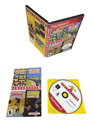 Sony PlayStation 2 PS2 CIB COMPLETE TESTED Namco Museum 2001 GH
