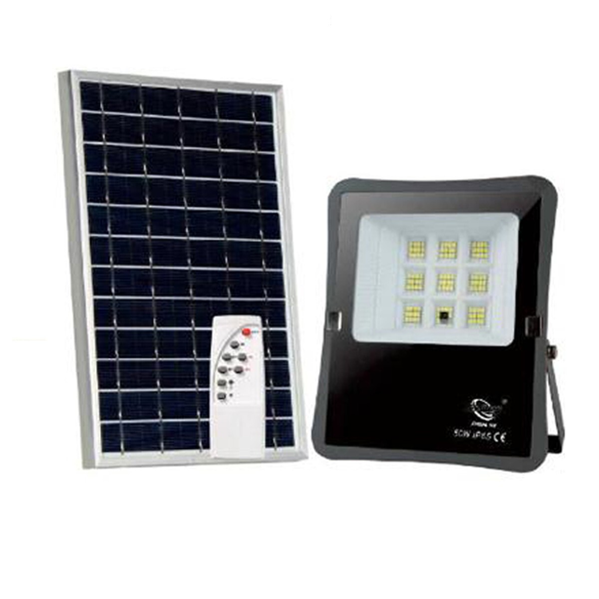 Faro Solare LED 50W: Luce Automatica Senza Cavi e Bollette
