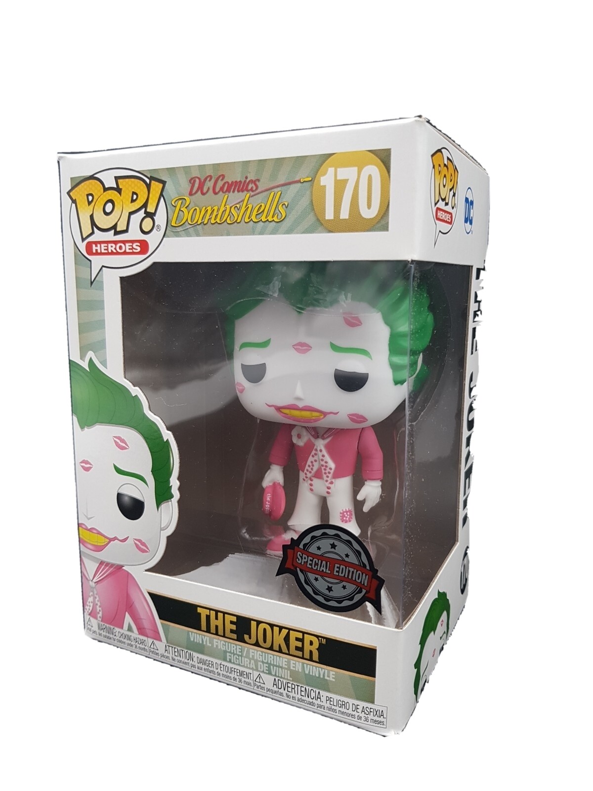 Bomshells - The Joker 170 Edición Especial - ¡Funko Pop! - Figura De Vinilo