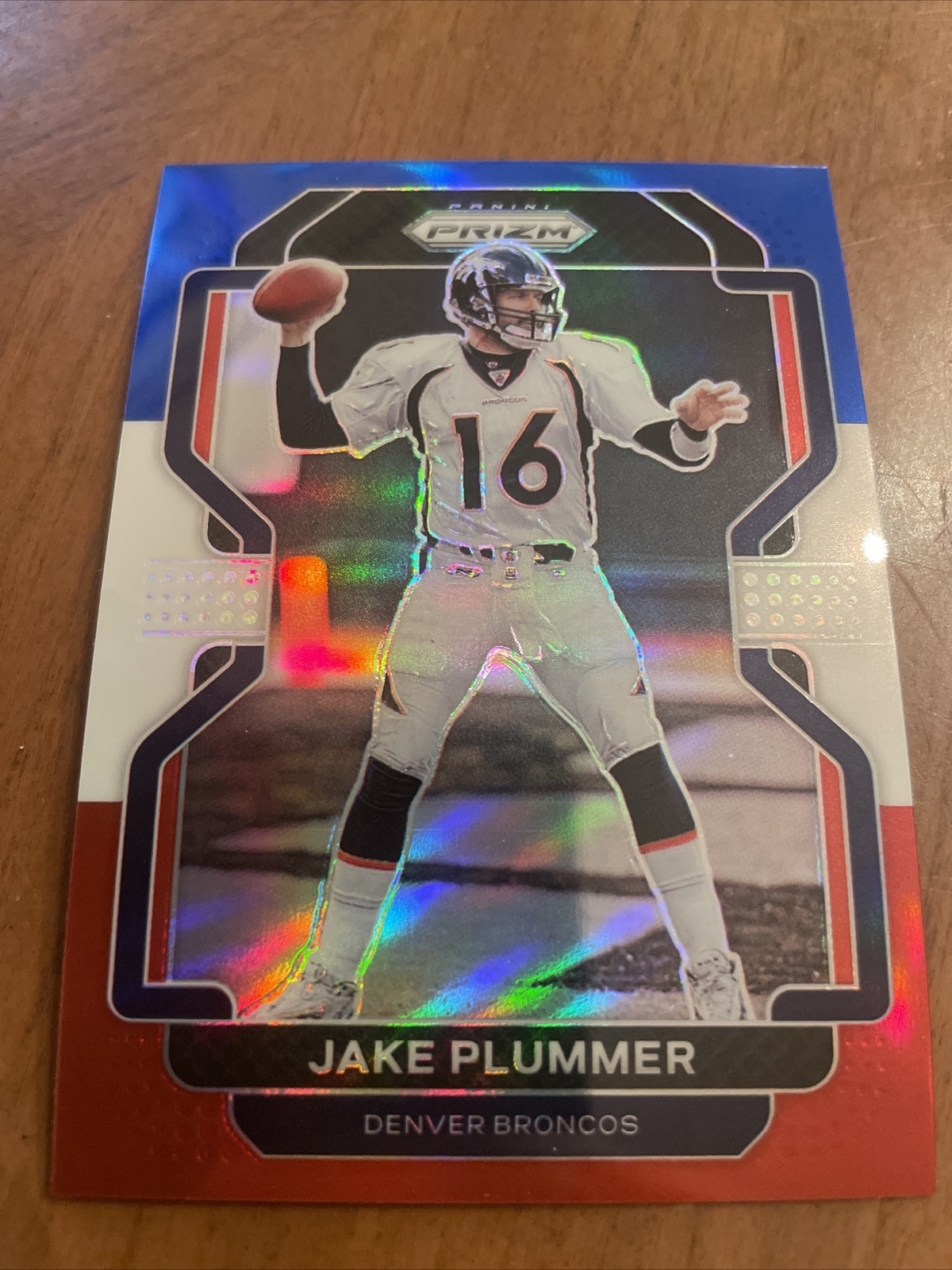 2021 Prizm Red White And Blue Jake Plummer #207