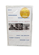 30 Years of 1 Hits Vol 19 Country Artists 1993 Sony Music Audio Cassette Tape
