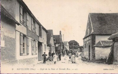 Nivillers - Café De La Paix Und Grande Rue