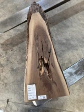Black Walnut Slab #1952, live edge slab, unfinished, free shipping