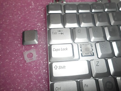 SINGLE KEY CAP + CLIP FOR DELL XPS M1730 CHA01 P/N: PM318 MODEL: NSK-D8101