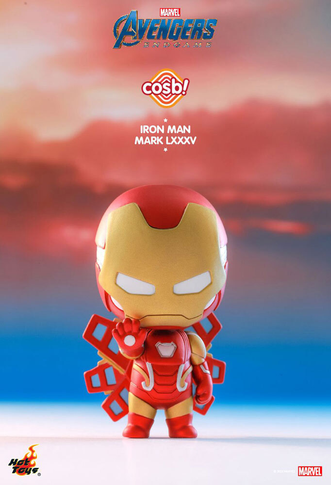 Avengers: Endgame Cosbi Minifigur - Iron Man Mark 85 (8 Cm)