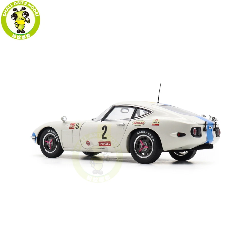1/18 Toyota 2000GT 24 HRS FUJI 1967 #2 AUTOart 86716 Diecast Model Car - Image 4 of 4
