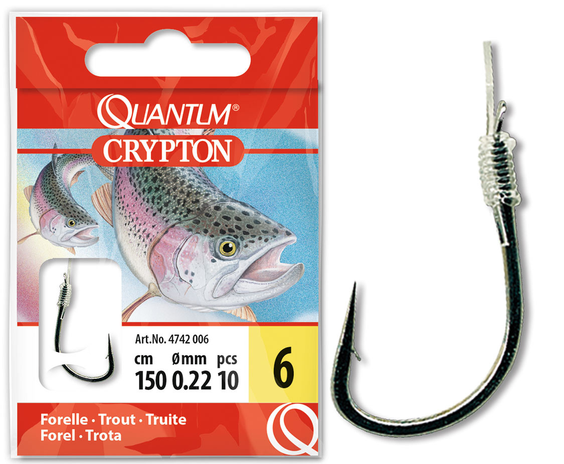 Paladin BIG BAG Forellenhaken Mit Öhr 45 Stück Gr. 6 Angel-Haken 4042705271046 E - Foto 12