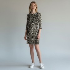 rag & bone Dress Womens 2 Leopard Print Silk ...