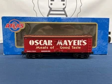 Atlas O Oscar Mayer #5001 36’ Woodside Refrigerator Car 8005-1