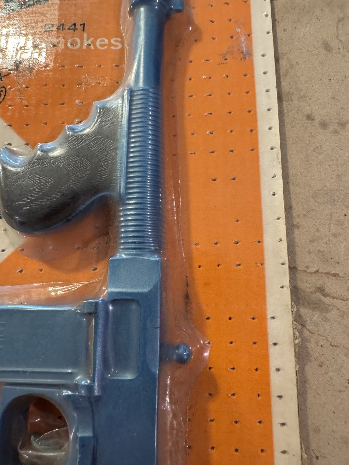 Hubley Li’l Law Enforcer Tiny Tommy 2441 Tommy Gun – Sealed 1950s