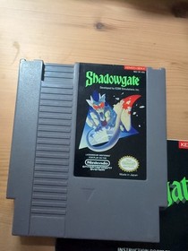 Shadowgate Cartridge and Manual (Nintendo Entertainment System, 1989) Tested NES