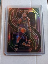 2024-25 Panini Select - Premier Level LeBron James #111 Purple Prizm /99