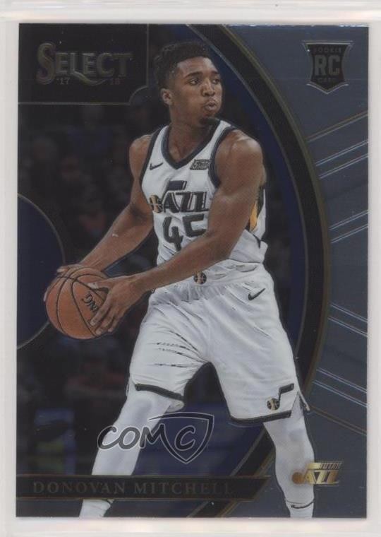 2017-18 Panini Select Concourse Donovan Mitchell #11 0t8a