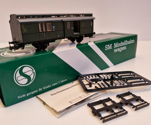Sachsenmodell 14220 Packwagen PwPosti 34 DRG H0 KKK DC Ep2 | Zustand: Neu