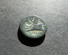 GREEK Ae14/15, PHOENICIA Arados, Zeus/ Galley w/ 3 pointed ram — photo 4