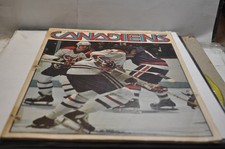 Montreal Canadiens official Magazine game program 1976-77 yvon lambert nhl