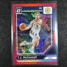 2024-25 Donruss Optic T.J. MCCONNELL Base Choice Red 58/88 #67