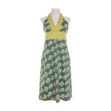 Skunkfunk, Neckholderkleid, Größe: M/L, Grün/Blau/Gelb/Mehrfarbig #taG