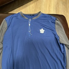 Toronto Maple Leafs Levelwear Long Sleeve Hoodie Tee Nwot Xxl
