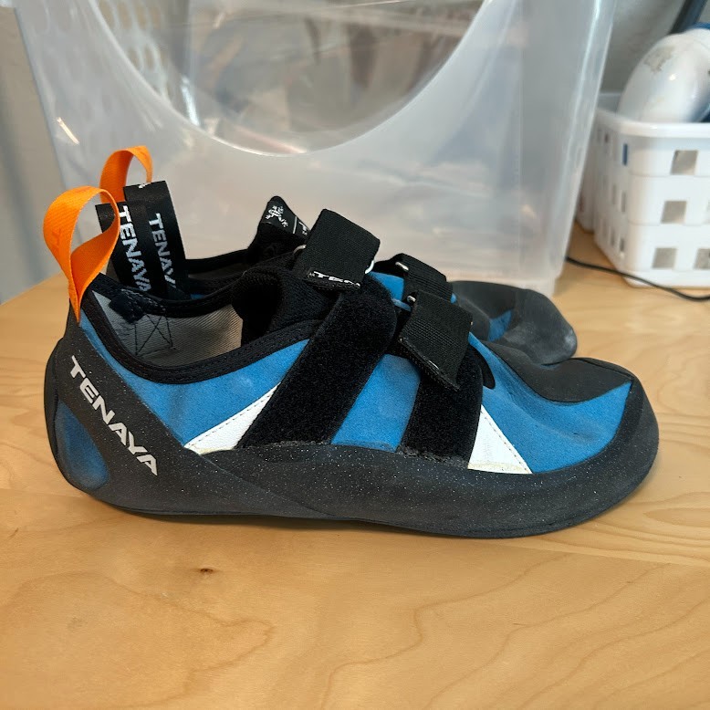 Tenaya Tanta Unisex Zapatos de Escalada en Roca EE. UU. 8 Hombres 9 Mujeres Negro Azul