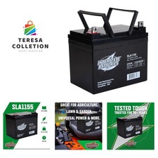 12V 35Ah Flag Terminal SLA Battery - Dependable Power for Lawn Mowers  Devices