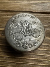 1897 Pat’d Cyclists Cup Collapsible Telescoping Metal Bicycle Travel Cup USA