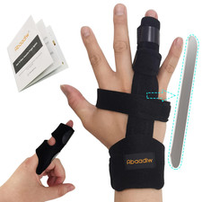 Trigger Finger Splint 2 Pcs, Adjustable Index Finger Splint, Finger Splint Middl