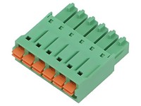 KD0610500000G Steckverbinder: Klemmleiste Abschaltbar Stecker Weiblich 5,5A Amph